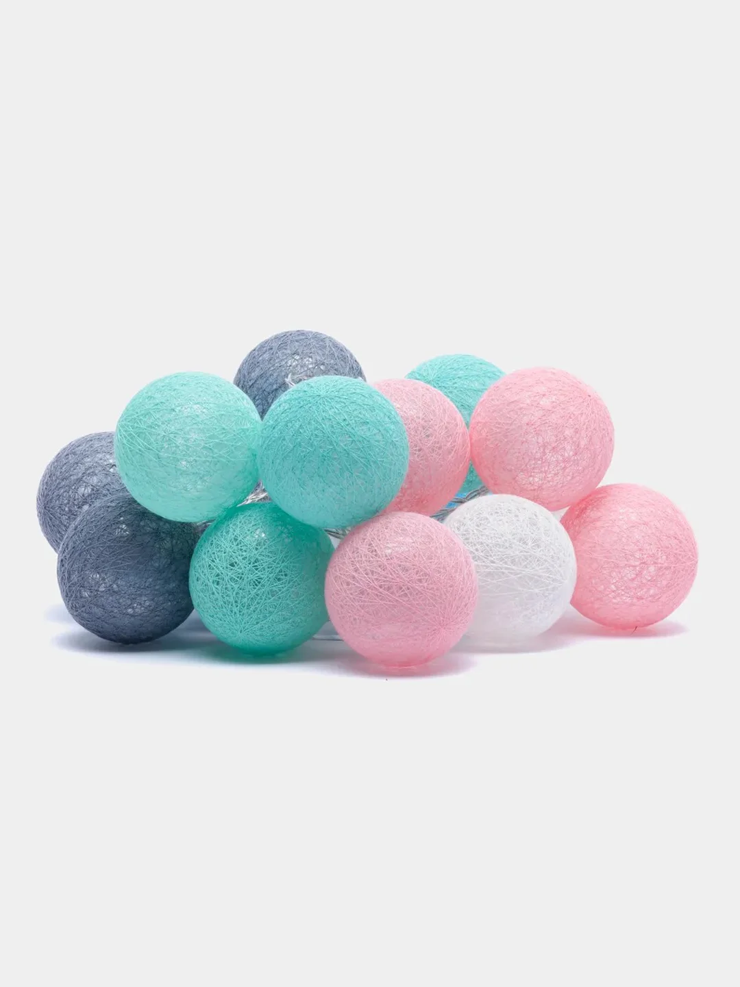 Конфетный гирлянда интерьерная шарики "Macarons"