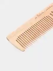 Угольный расческа деревянная