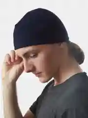 Фиолетовый шапка спортивная флисовая