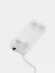 Фиолетовый гирлянда новогодняя светодиодная Бисер, LED, на батарейках