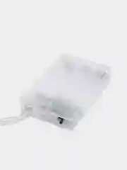 Золотой гирлянда новогодняя светодиодная Бисер, LED, на батарейках