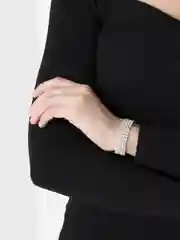 Браслет со стразами