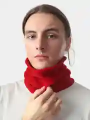 Красный снуд, хомут, балаклава флисовая