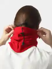 Красный снуд, хомут, балаклава флисовая