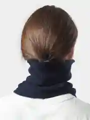 Синий снуд, хомут, балаклава флисовая