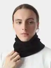 Черный снуд, хомут, балаклава флисовая