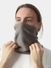 Серый снуд, хомут, балаклава флисовая