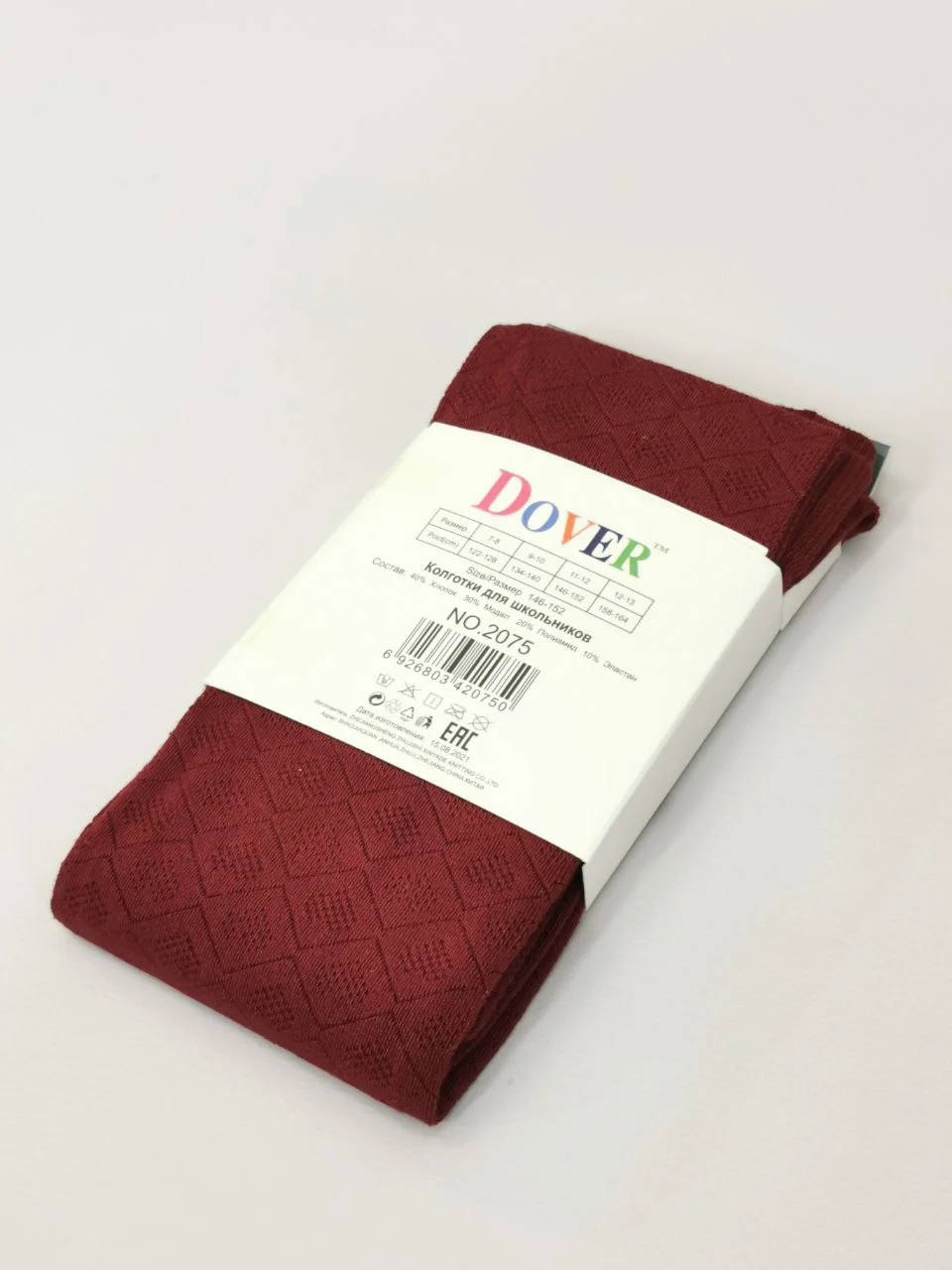 Бордовый колготки Dover