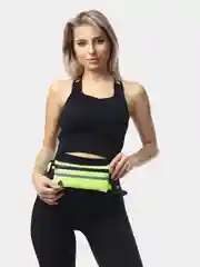 Зеленый сумка на пояс для бега, прогулок