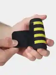 Желтый бинт кистевой для жима, тяги, напульсник, 1 шт