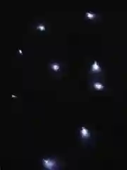 Белый гирлянда штора 3 метра