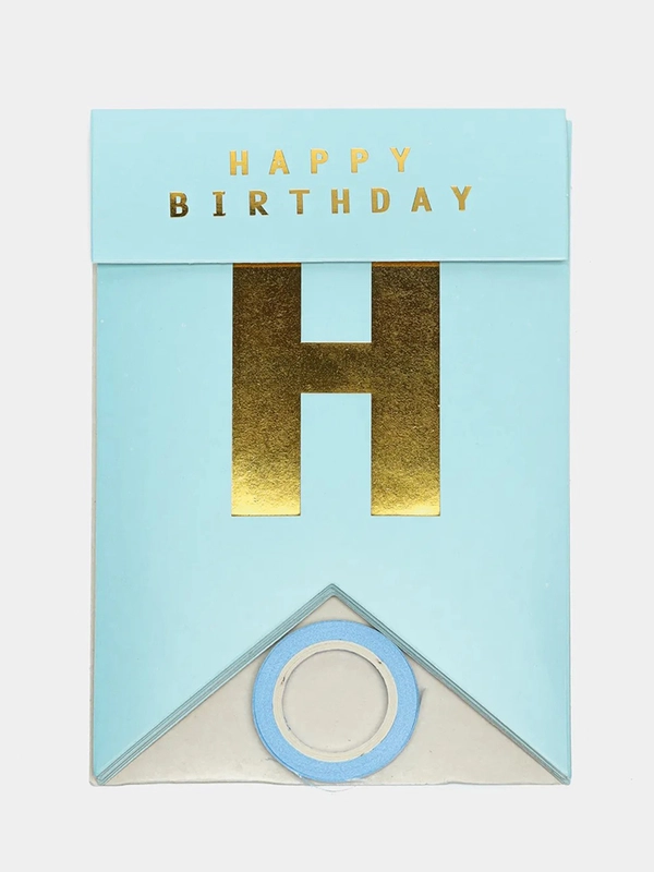 Гирлянды на день рождения "Happy Birthday"