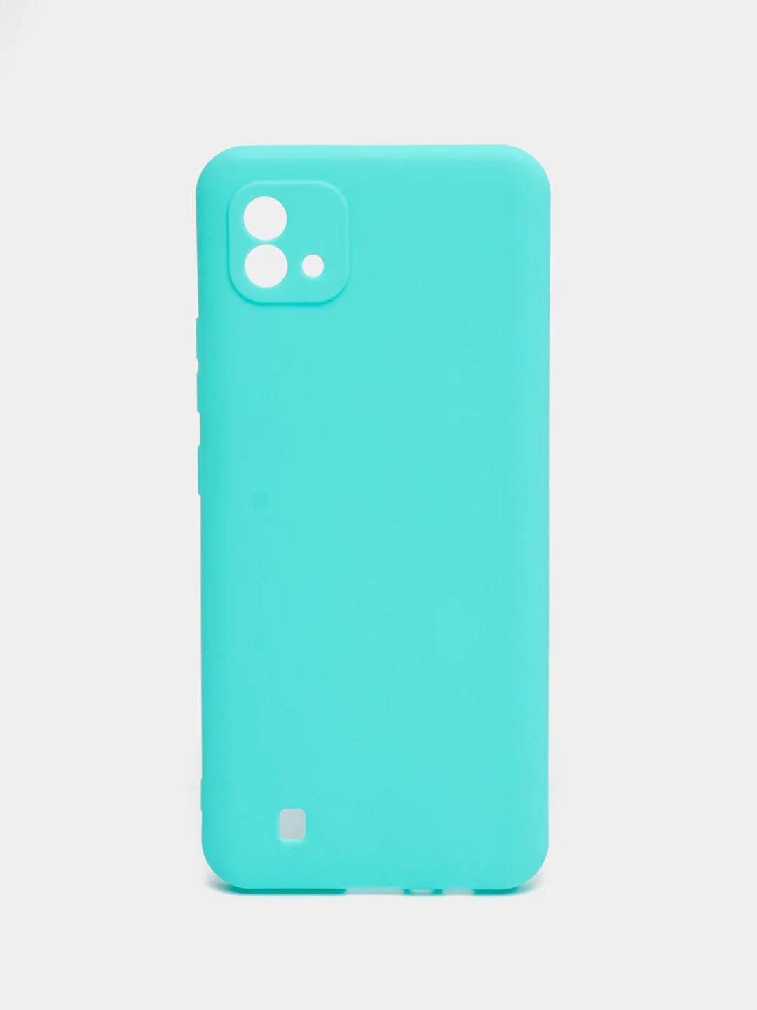 Бирюзовый чехол для Realme C21 / C20 / C11 2021 силиконовый