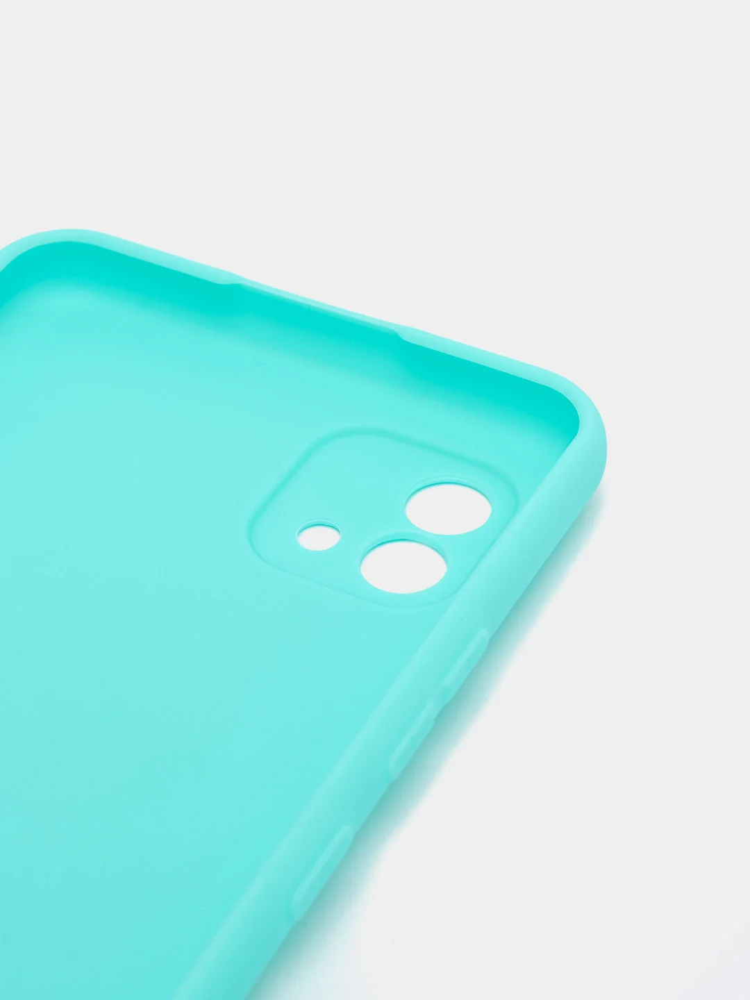 Белый чехол для Realme C21 / C20 / C11 2021 силиконовый