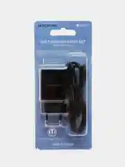 Черный сетевое зарядное устройство Borofone BA20A, 1 x USB, до 2.1А, с кабелем Micro-USB, для Android