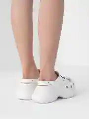 Белый сабо женские на платформе IZI, размеры 36-40