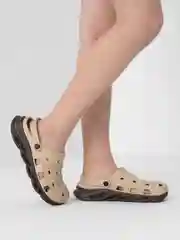 Бежевый сабо IZI, размеры 40-44
