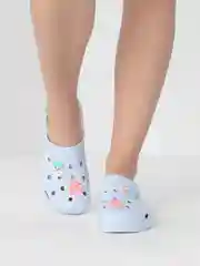 Синий сабо женские IZI, размеры 36-41