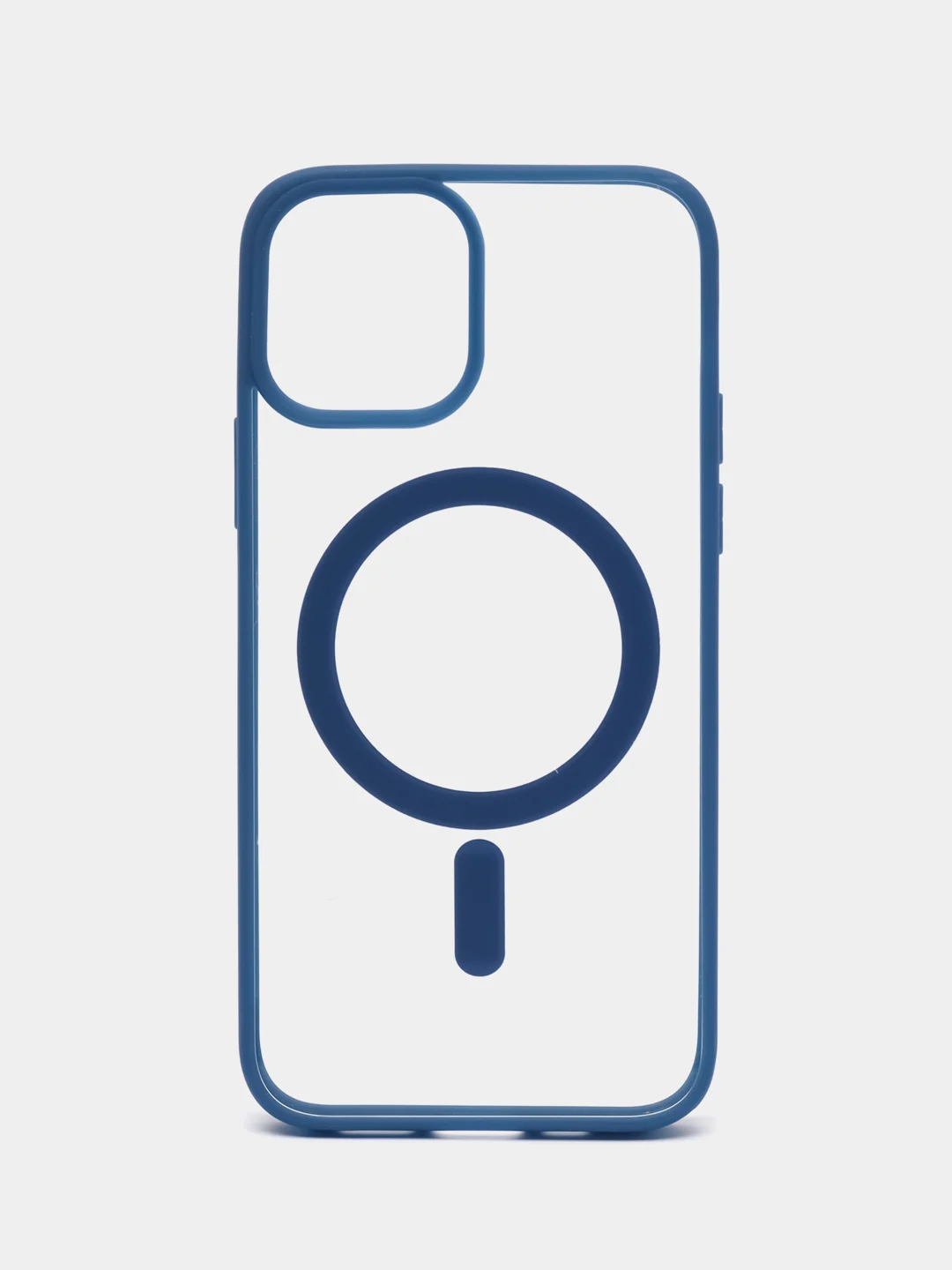 Синий чехол MagSafe для iPhone 11, 12, 13, 14, 15, Pro, Pro Max, Plus, mini, айфон, магсейф
