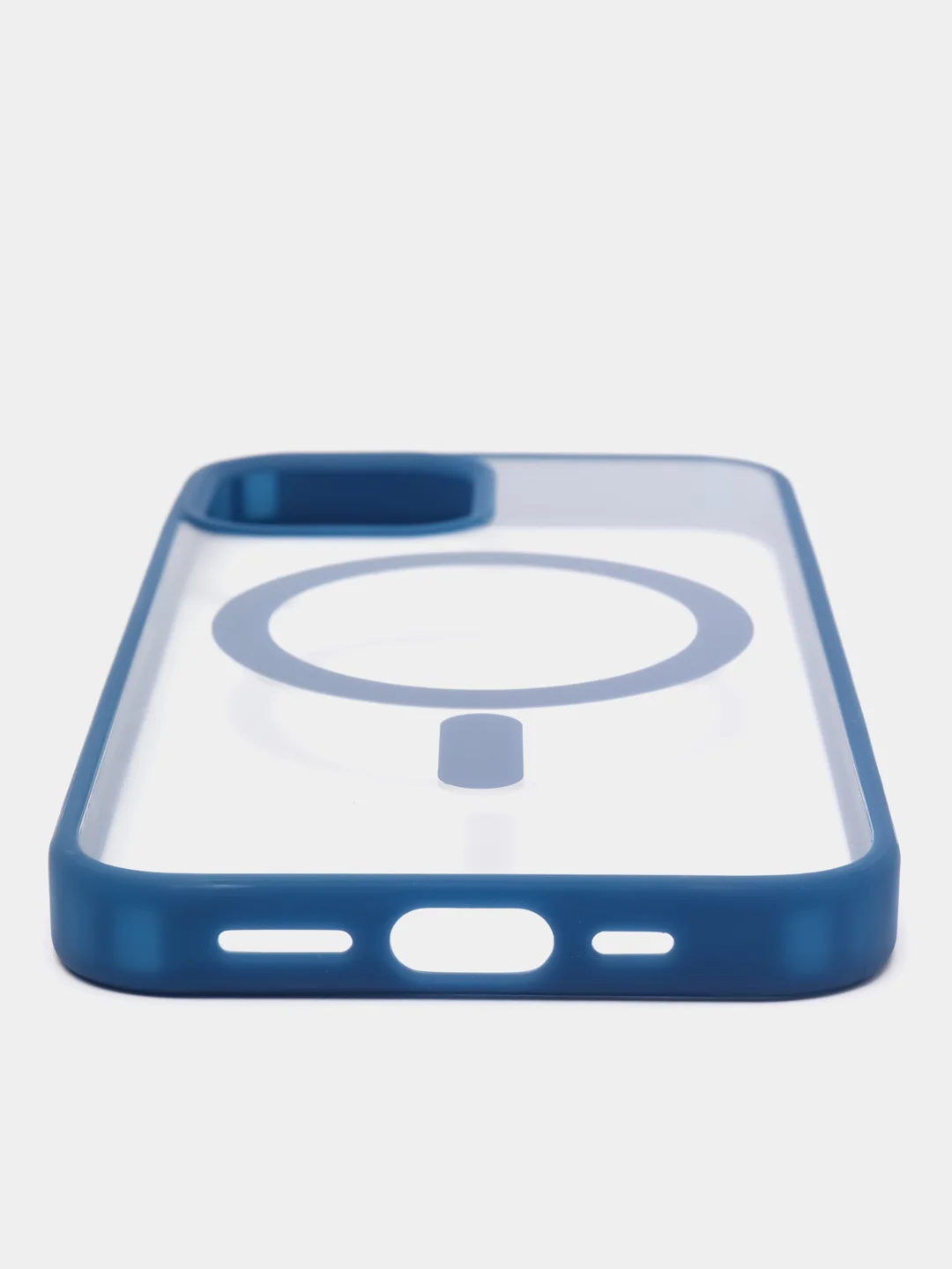 Синий чехол MagSafe для iPhone 11, 12, 13, 14, 15, Pro, Pro Max, Plus, mini, айфон, магсейф