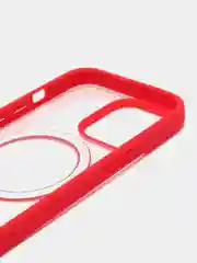 Красный чехол MagSafe для iPhone 11, 12, 13, 14, 15, Pro, Pro Max, Plus, mini, айфон, магсейф