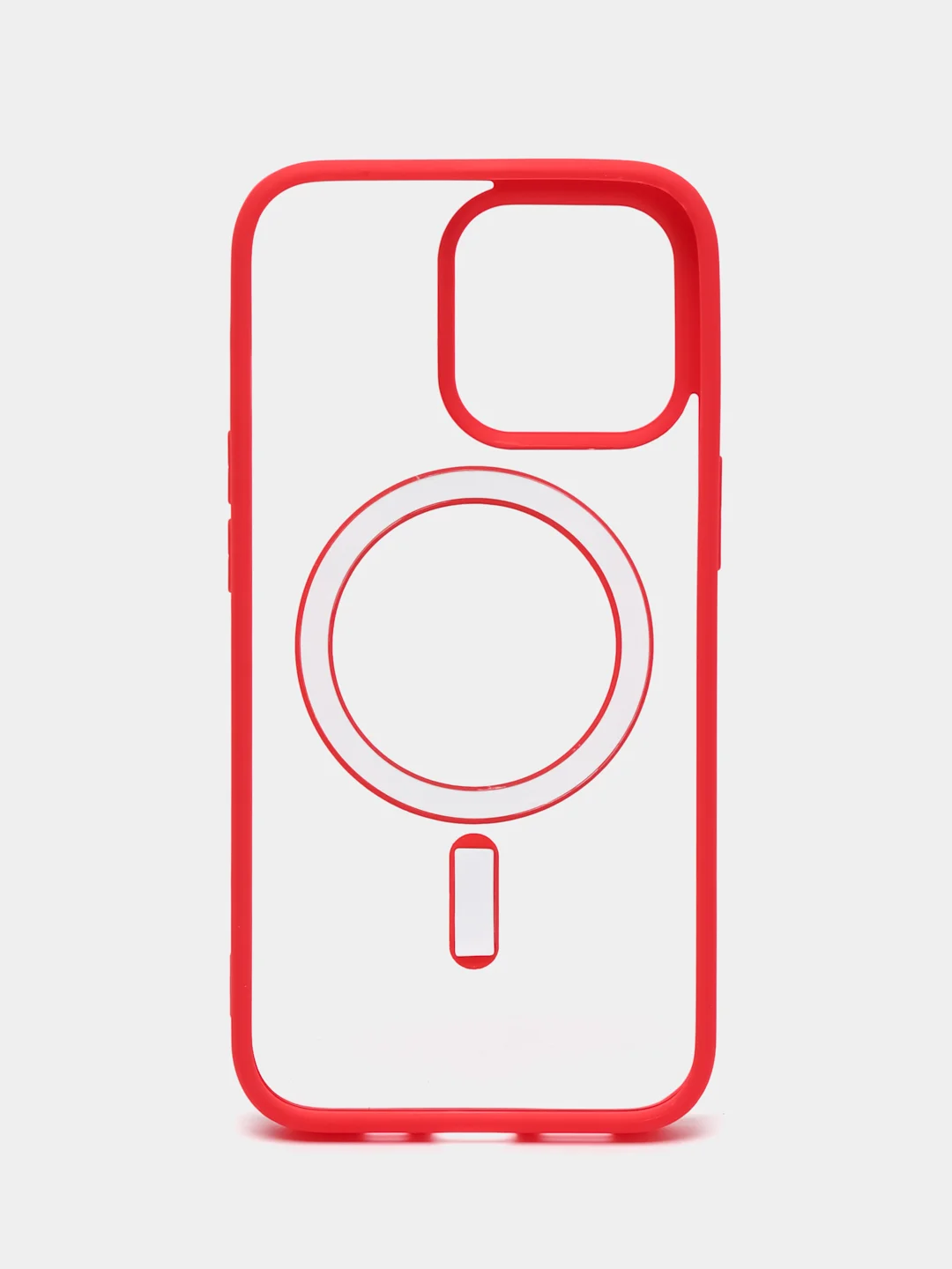 Красный чехол MagSafe для iPhone 11, 12, 13, 14, 15, Pro, Pro Max, Plus, mini, айфон, магсейф