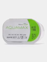 Контактные линзы PEGAVISION "AQUAMAX", двухнедельные, 1 блистер, 2 блистера