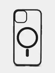 Черный чехол MagSafe для iPhone 11, 12, 13, 14, 15, Pro, Pro Max, Plus, mini, айфон, магсейф