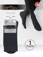 Угольный носки мужские OMSA ECO 401