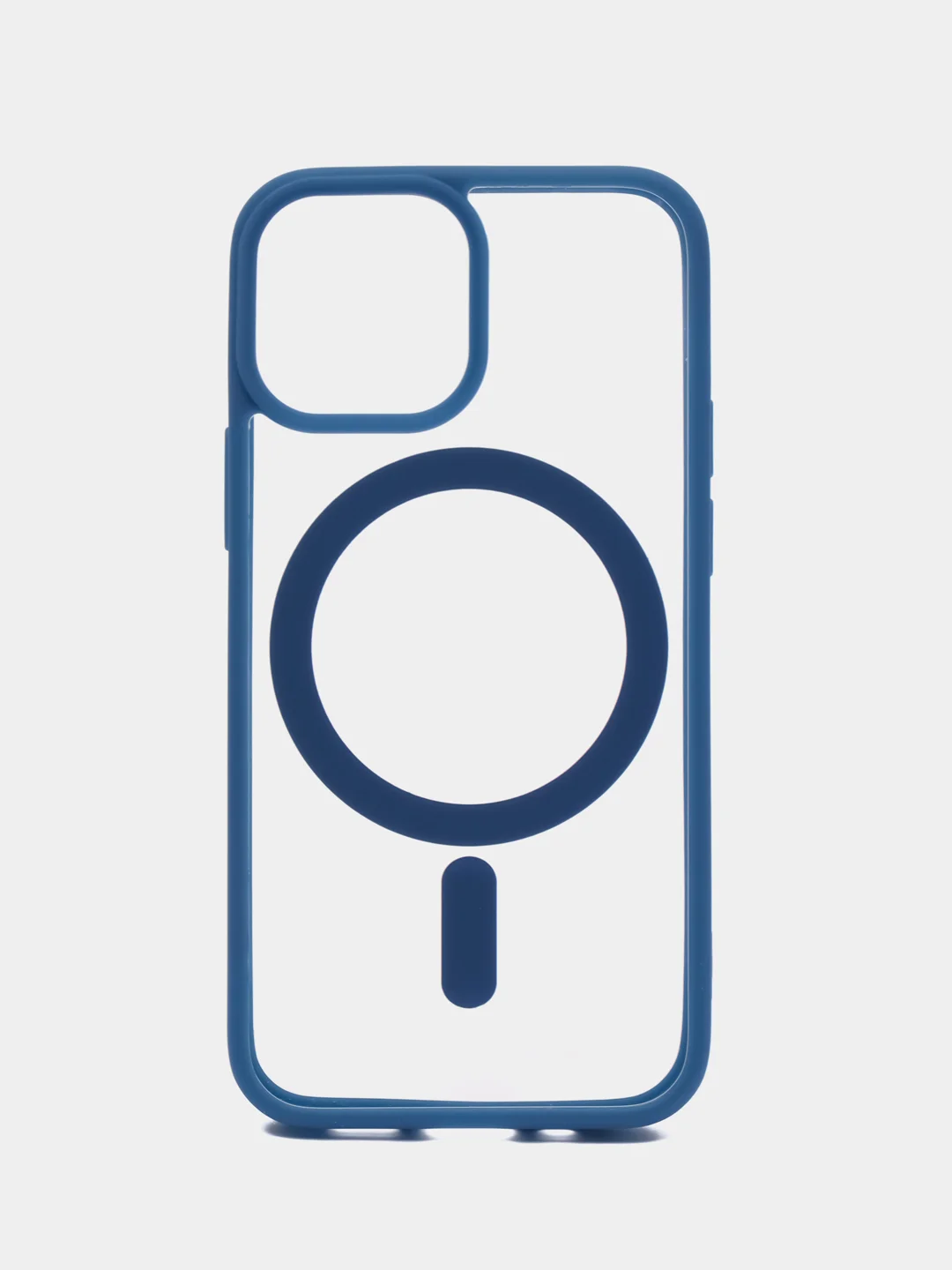 Синий чехол MagSafe для iPhone 11, 12, 13, 14, 15, Pro, Pro Max, Plus, mini, айфон, магсейф