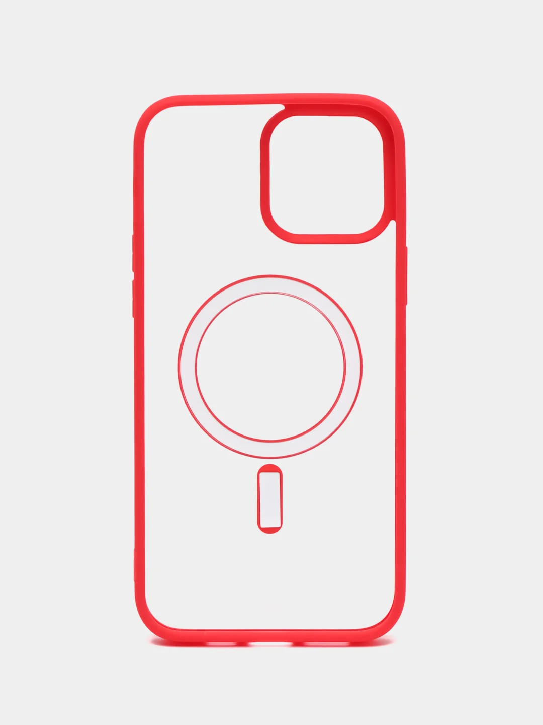 Красный чехол MagSafe для iPhone 11, 12, 13, 14, 15, Pro, Pro Max, Plus, mini, айфон, магсейф