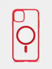 Красный чехол MagSafe для iPhone 11, 12, 13, 14, 15, Pro, Pro Max, Plus, mini, айфон, магсейф