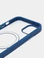 Синий чехол MagSafe для iPhone 11, 12, 13, 14, 15, Pro, Pro Max, Plus, mini, айфон, магсейф