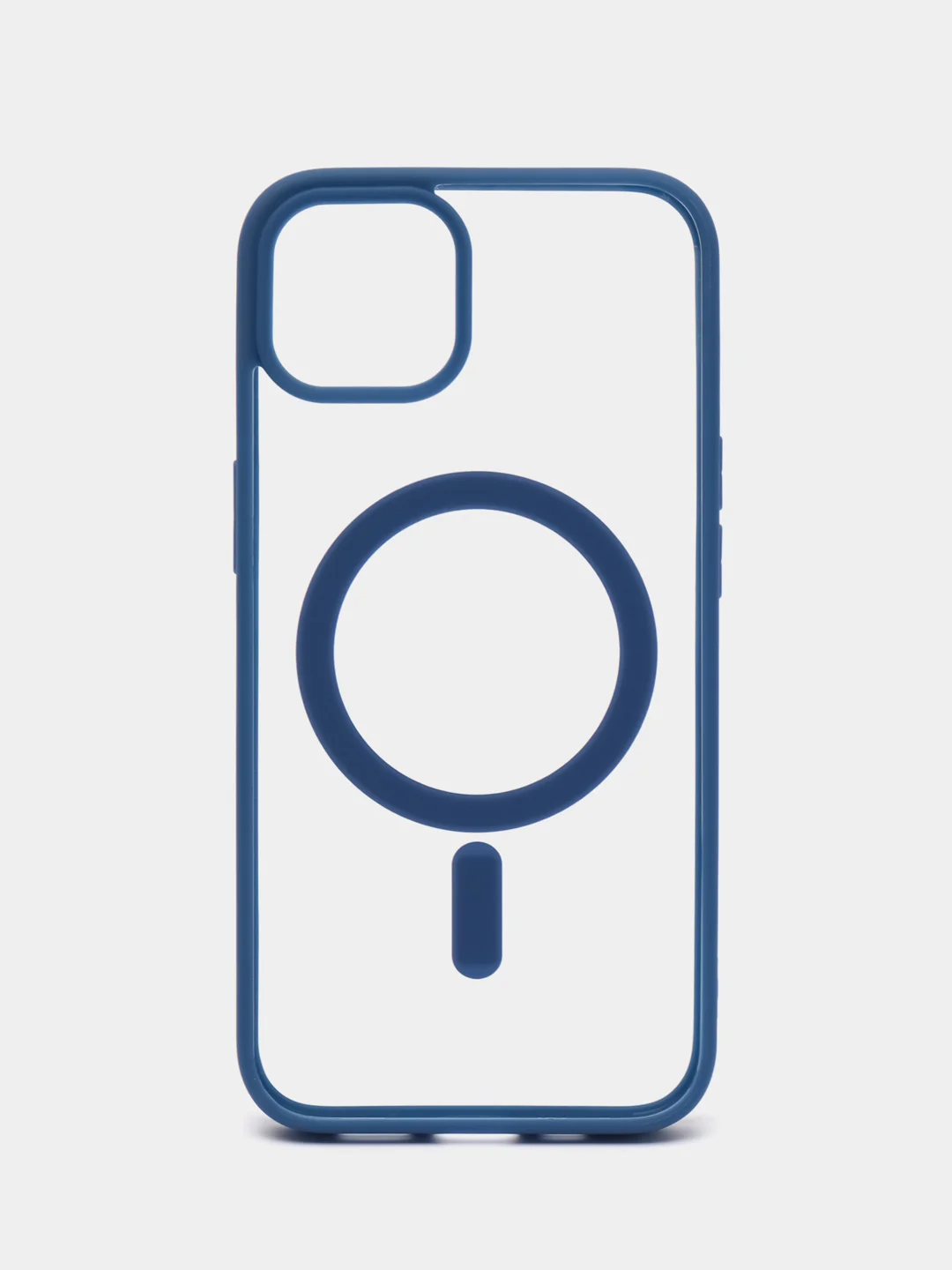 Синий чехол MagSafe для iPhone 11, 12, 13, 14, 15, Pro, Pro Max, Plus, mini, айфон, магсейф
