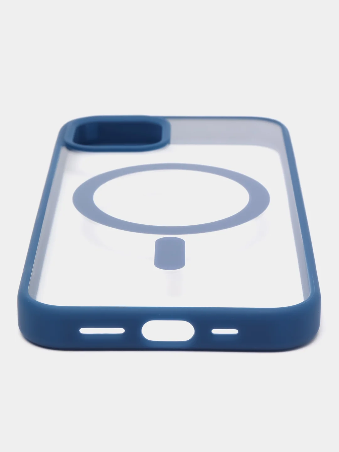 Синий чехол MagSafe для iPhone 11, 12, 13, 14, 15, Pro, Pro Max, Plus, mini, айфон, магсейф