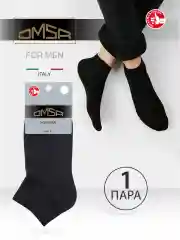 Носки мужские OMSA Eco 402 короткие черные