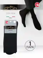 Носки мужские OMSA Eco 401 классические высокие черные