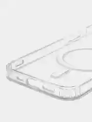 Прозрачный чехол MagSafe для iPhone 11, 12, 13, 14, 15, Pro, Pro Max, Plus, mini, айфон, магсейф
