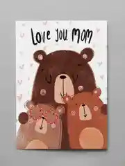 Оливковый мини-открытки, А6, 105*148