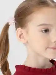 Конфетный детские новогодние резинки " Снежинки", 2 штуки