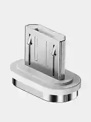 Ледяной магнитный кабель с быстрой зарядкой 3А и разъемы micro-USB / Type-C / iPhone Lightning