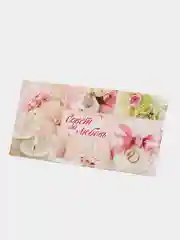 Кремовый конверт открытка "С Днем Свадьбы"