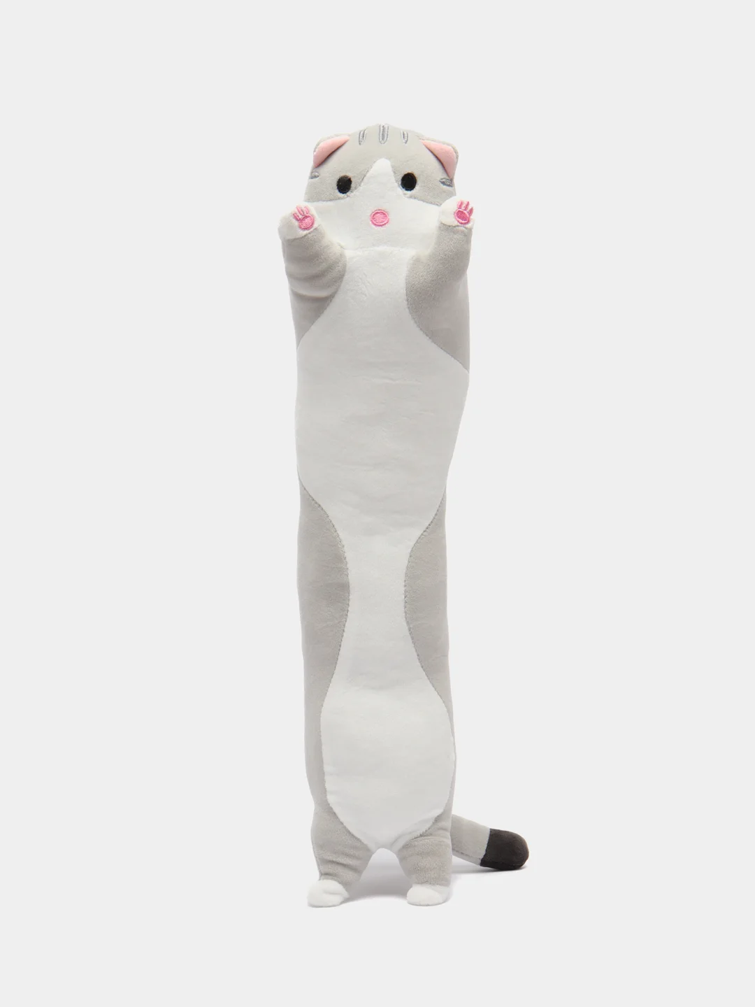 Серый мягкая игрушка кот, подушка