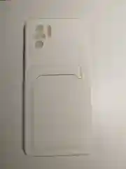 Белый чехол XIAOMI POCO M5S / Redmi Note 10 / NOTE 10s  для пластиковой карточки , защита камеры