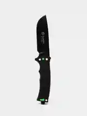 Черный нож для выживания Ganzo G8012V2, туристический, сталь