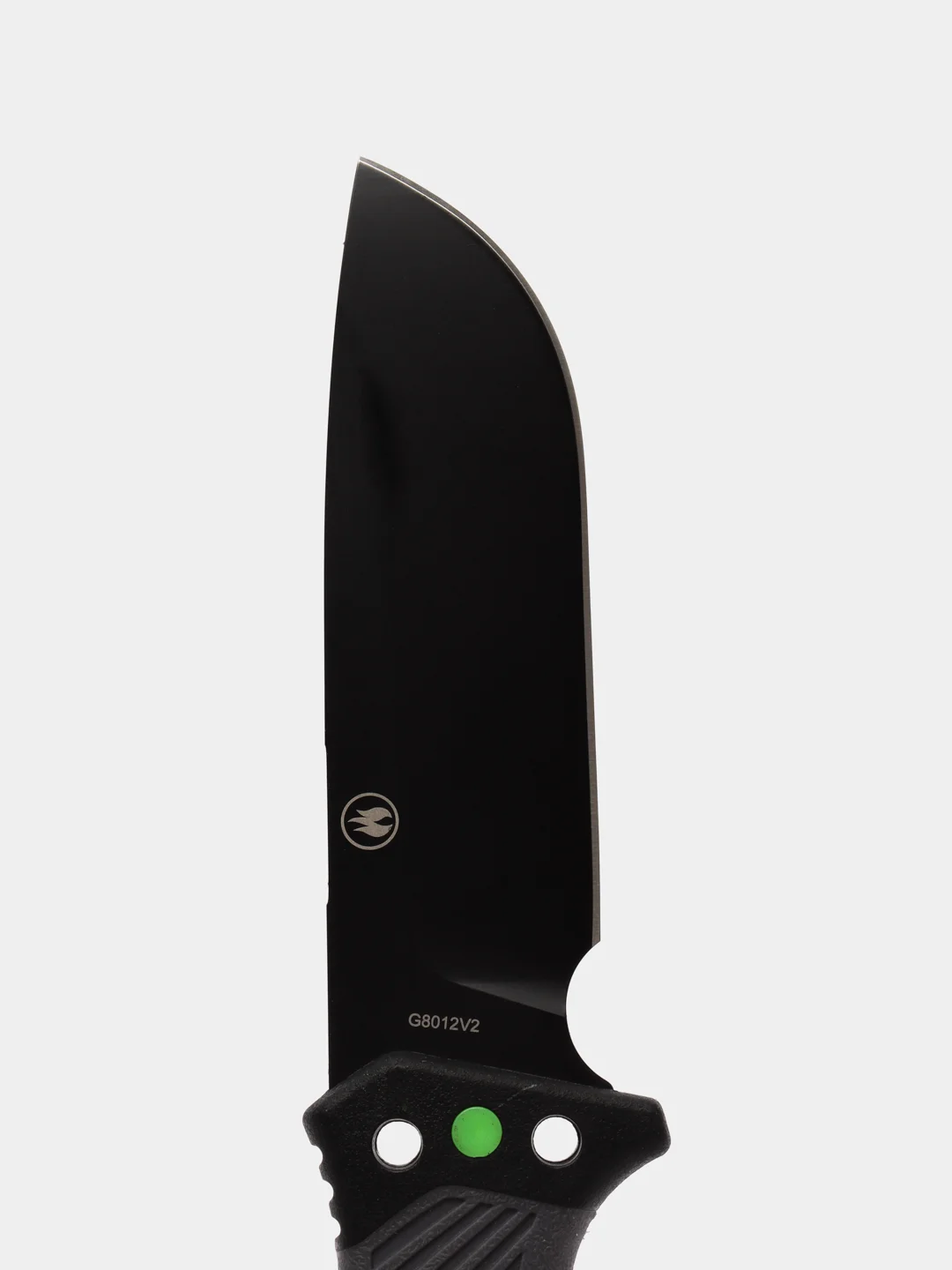 Серый нож для выживания Ganzo G8012V2, туристический, сталь