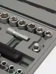 Набор головок 1/2" с карданным шарниром, 21 предмет, головки 8-32 мм