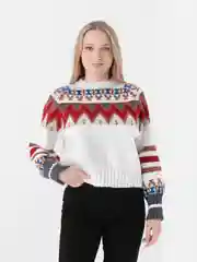 Новогодний рождественский теплый зимний свитер