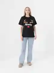 Футболка женская KAFTAN "Хmas mom" р. 48-50