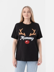 Футболка женская KAFTAN "Хmas mom" р. 48-50